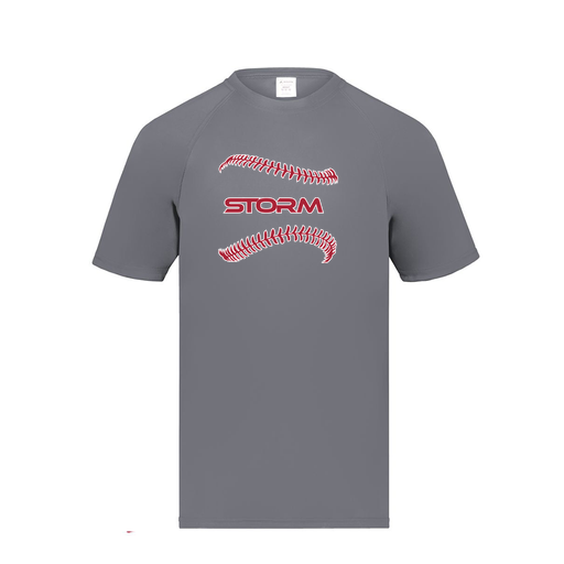 [2790.059.S-LOGO1] Men's Smooth Sport T-Shirt (Adult S, Gray, Logo 1)