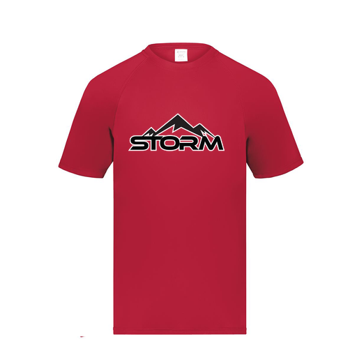 [2790.083.S-LOGO2] Men's Smooth Sport T-Shirt (Adult S, Red, Logo 2)