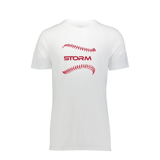 [FTSCUBWH-AS-LOGO1] Decker Men's Tri-Blend T-Shirt - Short Sleeve (Adult S, White, Logo 1)