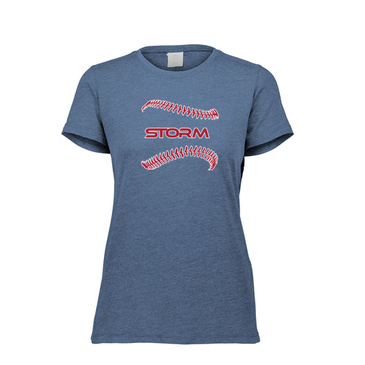 [FTSCUBNV-FAXS-LOGO1] Ladies Ultra-blend T-Shirt (Female Adult XS, Navy, Logo 1)