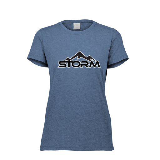 [FTSCUBNV-FAXS-LOGO2] Ladies Ultra-blend T-Shirt (Female Adult XS, Navy, Logo 2)
