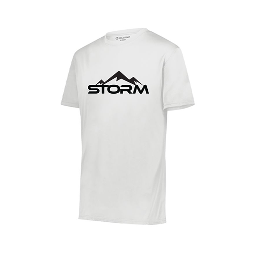 [222818.005.S-LOGO2] Men's Movement Dri Fit Shirt (Adult S, White, Logo 2)