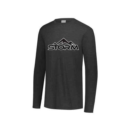 [FTLCUBBK-YS-LOGO2] Youth LS Ultra-blend T-Shirt (Youth S, Black, Logo 2)