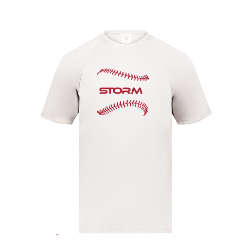 [2790.005.S-LOGO1] Men's Smooth Sport T-Shirt (Adult S, White, Logo 1)