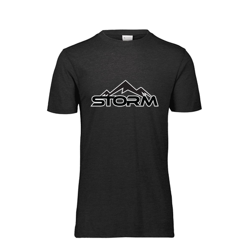 [FTSCUBBK-AS-LOGO2] Decker Men's Tri-Blend T-Shirt - Short Sleeve (Adult S, Black, Logo 2)