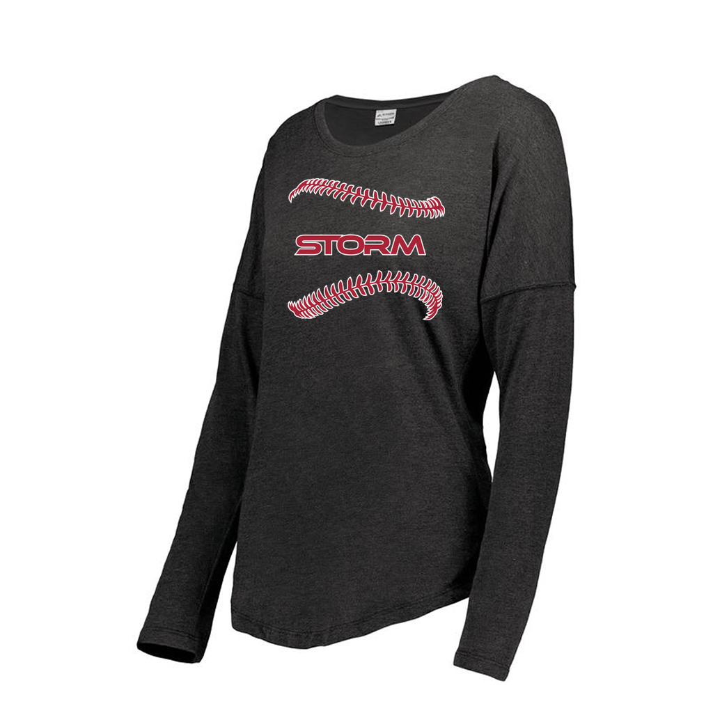 Decker Women's Tri-Blend T-Shirt - Long Sleeve